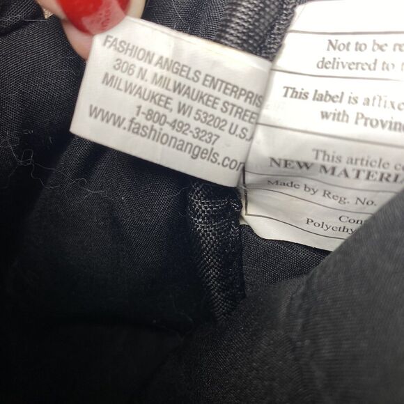 STYLE LAB Fashion Angel Backpack Plush Pink Teddy Bear Ears Mini Faux Fur Kawaii - Picture 11 of 11